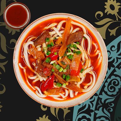 Лагман уйгурский в Татлы Чорсу Халяль по цене 469 ₽