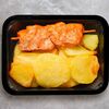 Шашлык из курицы с картофелем по-домашнему в Владсалат по цене 240