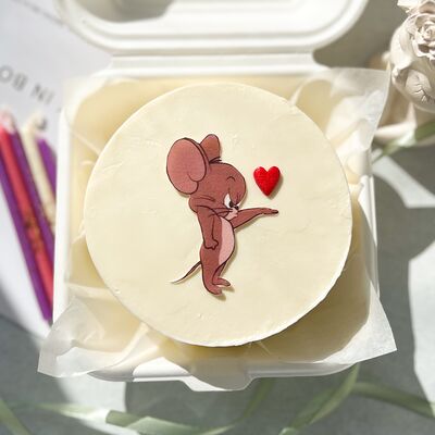 Бенто торт мышонок Джеррив БИСКВИТ ХАУС по цене 1890 ₽