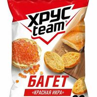 Воздушные сухарики Хрус team красная икра в Сушная