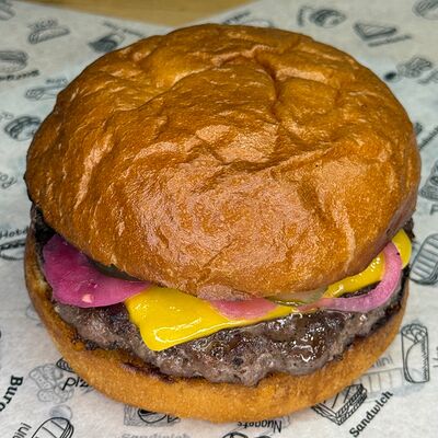 Чизбургер в Colorcoffee по цене 650 ₽