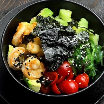 Поке с креветкой в Культура бар по цене 840 ₽