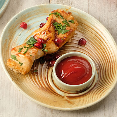 Детский шашлычок из курицы Дм в Гамарджоба по цене 335 ₽