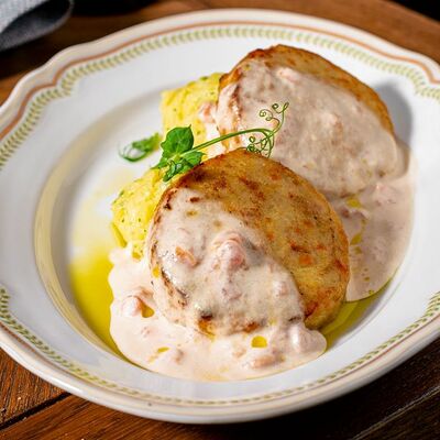 Котлеты из щуки и лосося в Фюнамбюль по цене 850 ₽