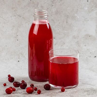 Клюквенно-брусничный морс 0,5 в Bona по цене 360 ₽