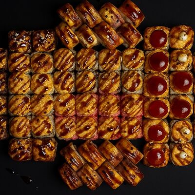 Сет мега запеченный в Гастробар ЖАРА по цене 2690 ₽