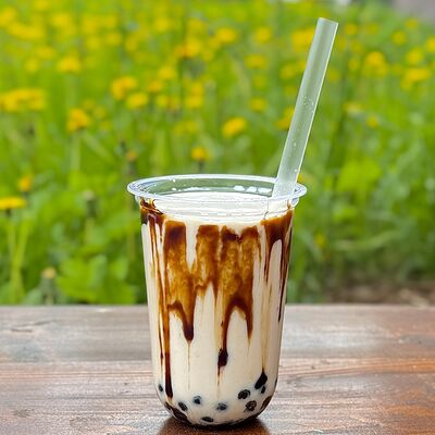 Карамельная классика с тапиокойв COFFEEKATE по цене 400 ₽