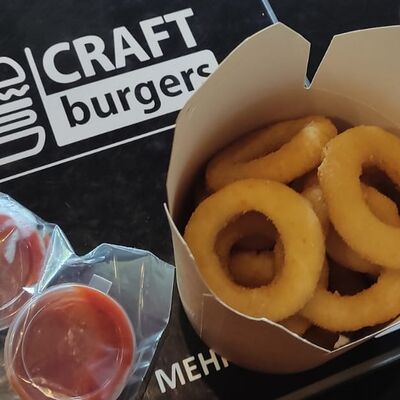 Луковые кольца в кляре в Craft Burgers по цене 270 ₽