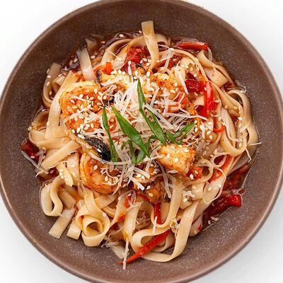 Вок с морепродуктами в Точка вкуса по цене 540 ₽
