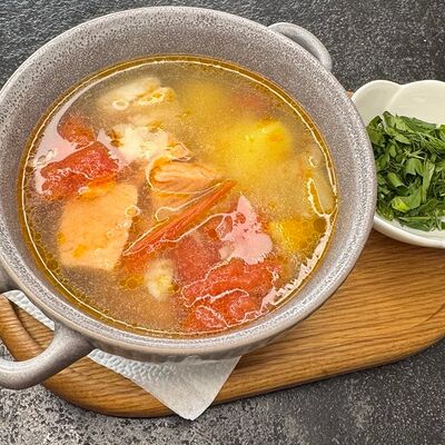 Уха по-царски в Шампур по цене 580 ₽