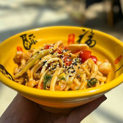 Тай удон с морепродуктами в Ichiban по цене 495 ₽