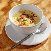 Сырный суп с беконом и брокколи в Сыроварня