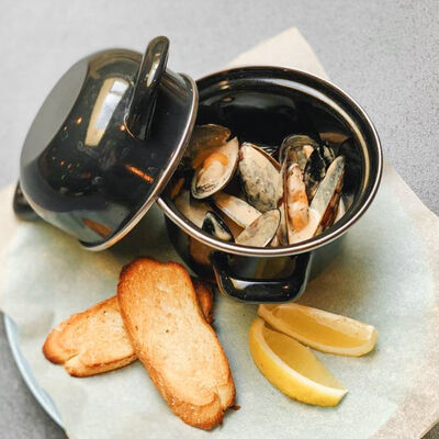 Мидии в соусе Арабьята в Рестомаркет Китчен по цене 530 ₽