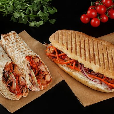 Классическая шаурма №1 в Qutabs кафе по цене 260 ₽