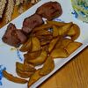 Мякоть свинины с картофелем по деревенскив АМБАРЪ по цене 630