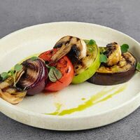 Овощи гриль в В угли