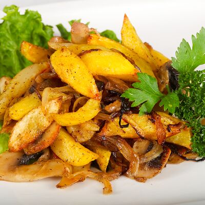 Картофель жареный по-пушкински в Мансарда по цене 250 ₽