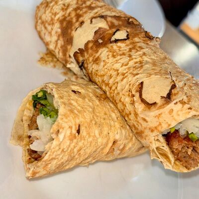 Люля-кебаб из курицы в лаваше в АМвкус по цене 616 ₽