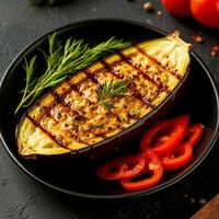 Баклажан на углях в 155 ОТТЕНКОВ МЯСА