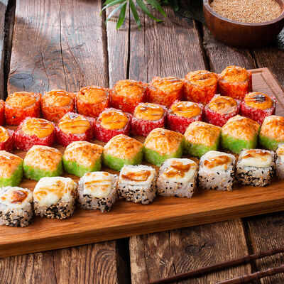 Запеченный набор Калифорникейшн в Сушишоп по цене 645