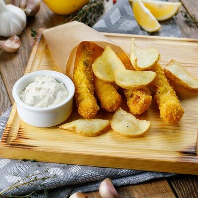 Фиш Энд Чипс в Grizzly Bar по цене 540 ₽