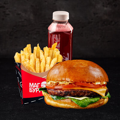 Три сыра Б и Фри и Морс в Магбургер & Братья Караваевы по цене 435