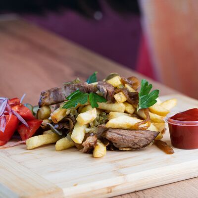 Ужин лесоруба с курицейв BAD & BOY BURGER по цене 680 ₽