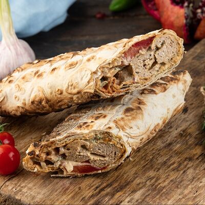 Кебаб в лаваше с бараниной в Шашлык - BBQ по цене 849 ₽