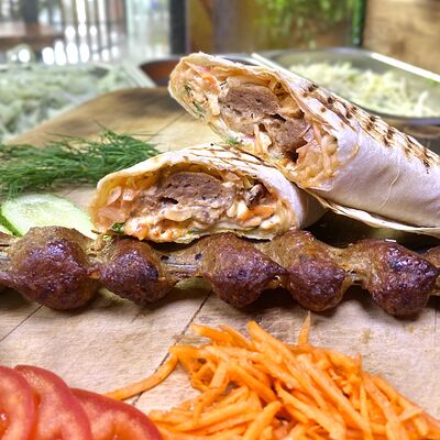 Дурум с говядиной в Вкусный домик по цене 400 ₽