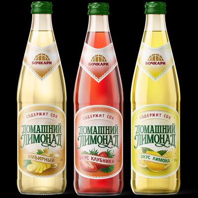 Лимонад Бочкари домашний клубничный в Шашлык R & R по цене 150 ₽