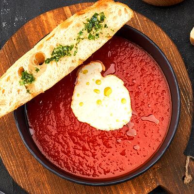 Томатный суп со страчателлой в Mojo по цене 410