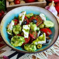 Салат Греческий в Мангал Хаус