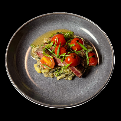 Я - Фланк стейк с толченым картофелем с грибами в Культ бар по цене 1990 ₽