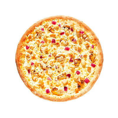 Пицца Куриный жюльен 23см в Алло! Пицца по цене 709 ₽