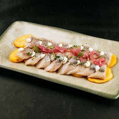 Атлантическая сельдь с картофелем в Горки парк по цене 490 ₽