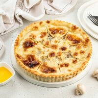 Пирог с курицей, сыром и грибамив Пирогос