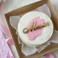  Бенто-торт маме золотой топпер в The.cakes_spb