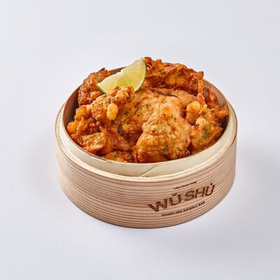 Убойные фриттеры из креветок в WU SHU по цене 550 ₽