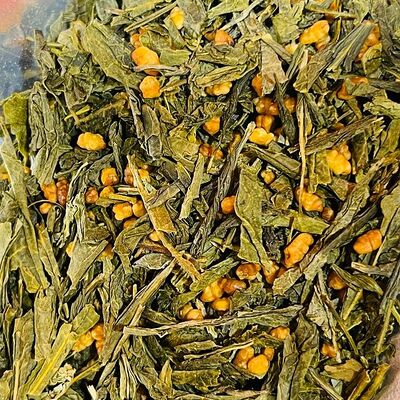 Генмайча, чай листовой зеленый в Зелёный Домик по цене 100 ₽