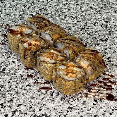 Жареный маки Терияки в Yoshi sushi по цене 390 ₽