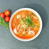 Суп Хемультан с креветками в Рисоварня