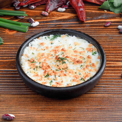 Сулугуни жаренный в Чеми Хинкальная по цене 430 ₽