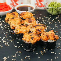 Ролл Вулкан в Wok & Sushi