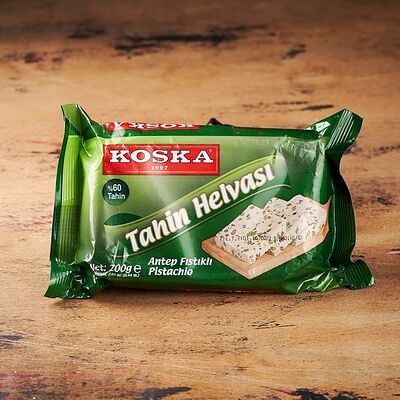 Кунжутная халва с фисташками Koska в Turkish delights по цене 560 ₽