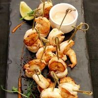 Тигровые креветки на гриле в Le Grill