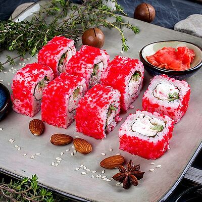 Калифорния с крабом в Дом роллов по цене 241 ₽