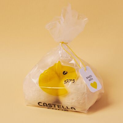 Набор из пяти белых безлактозных булочек в Castella shop по цене 210 ₽