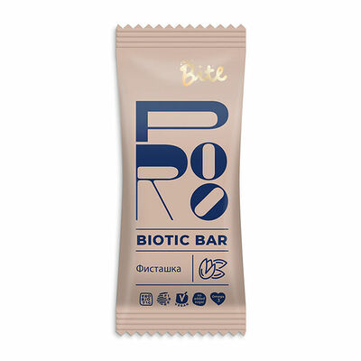 Батончик орехово-фруктовый Фисташка с пробиотиком, Take a Bite в Азбука Вкуса Экспресс Меню по цене 123 ₽