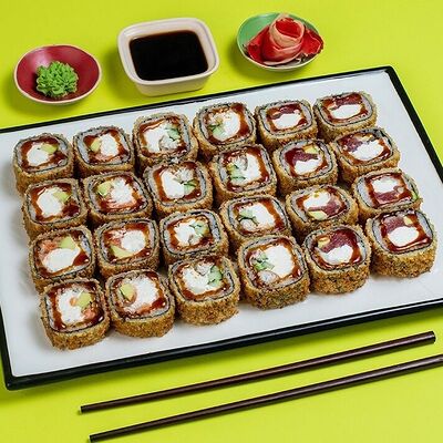 Темпура Де Люкс в ROLLS KING SUSHI KINGDOM по цене 2490 ₽