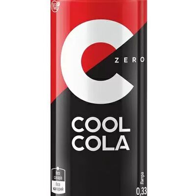 Cool cola zero в жестяной банке в Mr. Crabs по цене 180 ₽